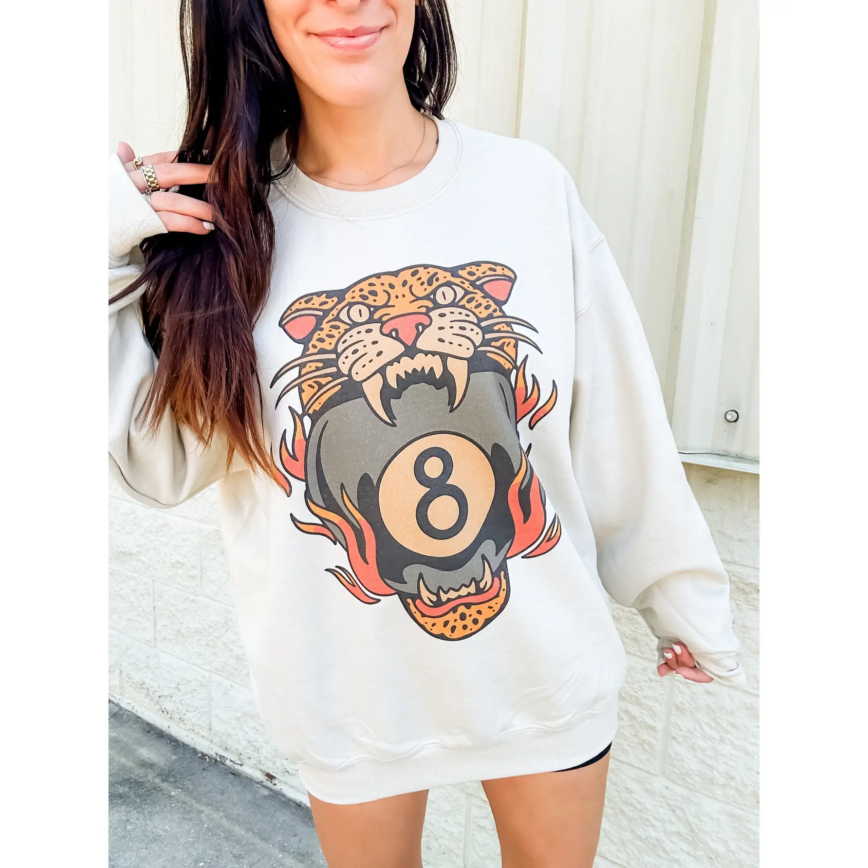 Edgy Leopard Graphic Top Edgy Leopard Graphic Top