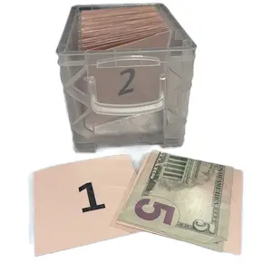 100 envelopes challenge $5,050 Savings