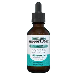 Dr. Green Mom Immune Support Max Liquid Echinacea & Ginger Tonic for Adults