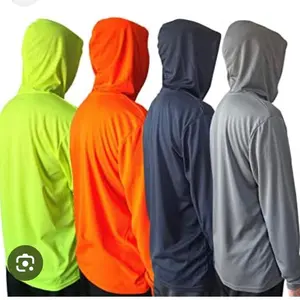 Long sleeve hood cotton