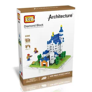 CIS  Neuschwanstein Castle Model- Micro Building Blocks Set