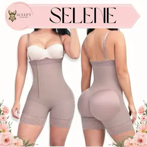 Sculpt Luxe Boutique- Selene - Seamless Shapewear Bodysuit for Women - Womenswear compression Zipper Straps Strapless