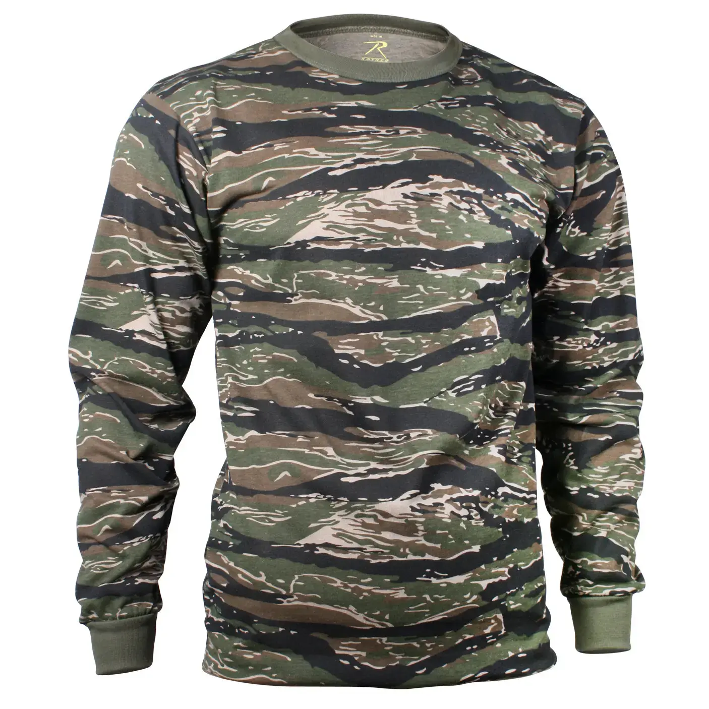 Tiger Stripe Camo Long Sleeve T-Shirt