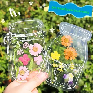 40 Non-repeating Dried Flower  Maple Leaves High-end Handmade DIY Materials Transparent Specimen Jar Spring Childhood Collection Book, Suitable forr   Mini Activity Pad with Assorted Stickers crochet  machines hard hat accessory journal making