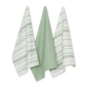 Design Imports Set of 3 Urban Stripe Kitchen Towel