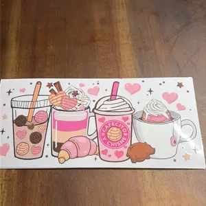 CAFECITO Coffee UV DTF Wrap