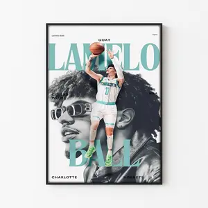 Lamelo Ball V2 Poster (PRODUCT DOES NOT INCLUDE FRAME)