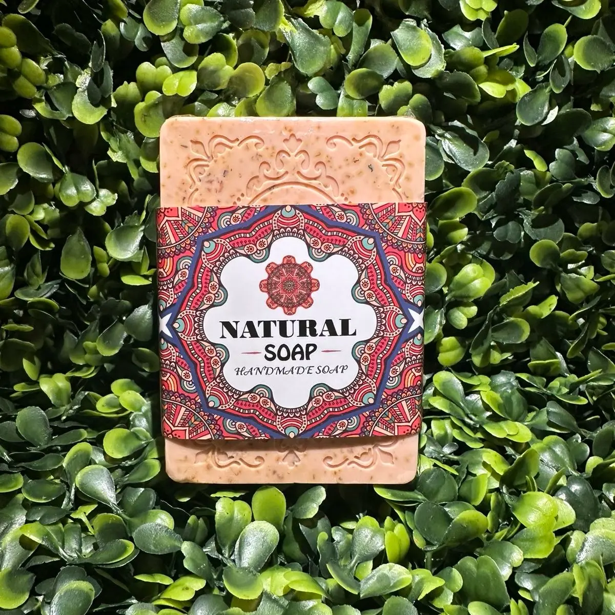 Cranberry shea butter soap bar