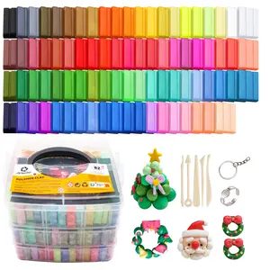 Artecho Polymer Clay Creative Craft Kit, Modeling Set with Clay Sculpting Tools and Accessories for DIY Crafts and Jewelry Design