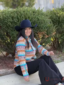 ARIAT JACKET NEW TEAM SOFTSHELL FALLON SERAPE PRINT 10053014 ARIAT JACKET NEW TEAM SOFTSHELL FALLON SERAPE PRINT 10053014