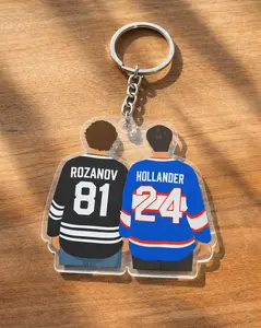Hollander Rozanov Couple Only Hockey Romance Keychain, Connor Storrie Rozanov, Ilya Rozanov Keychains, Arkham Fans, Queer Hockey Fan Shirt