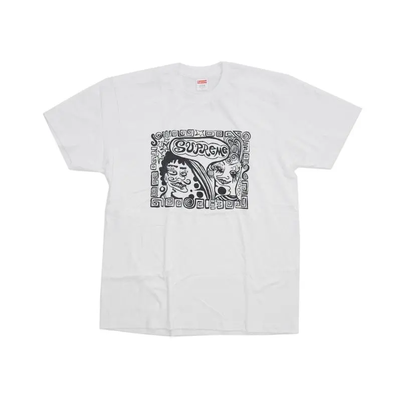 Supreme Men's Faces Tee White, from StockX