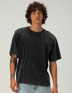 RSQ Mens Seamed Boxy Tee
