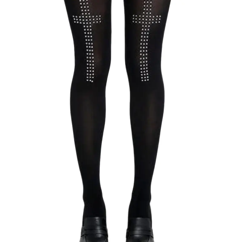Vintage Y2K Style Women's High Waist Skinny Jeans, Crossed Hot Brick Geometric Design, Elastic Aesthetic Streetwear Cosplay Emo Punk Girl Fashion Fitted Everyday Leggings