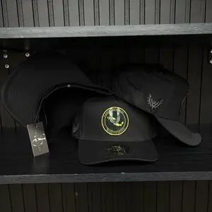 Exclusive Caps Fuerzas Especiales Murciélagos SnapBack Hat- Black Cotton Cap