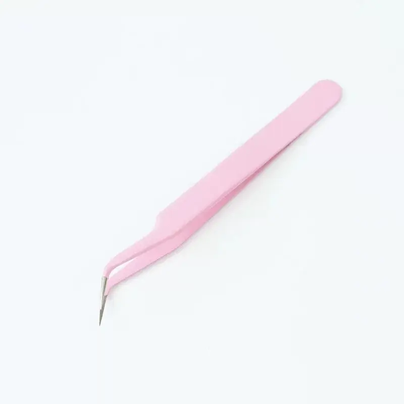 Curved Tweezers (Sticker/DIY/Nail Art Multi-Use, Single Piece)
