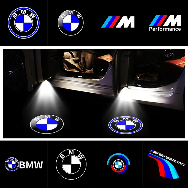 Bmw Specific LED Welcome Lights M Mark Classic Option Fits 3 Series G20/8 Series/z4/x7/i4 Door Ground Light Modification Parts