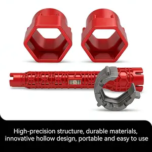 14-in-1 Faucet Wrench, Multifunctional Sink & Pipe Installer Tool for Kitchen, Bathroom & Toilet Plumbing Repairs multi-functional