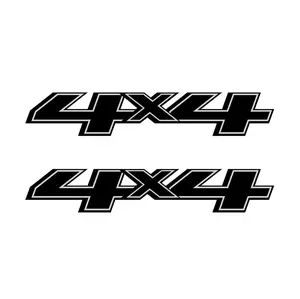 4x4 Off Road Decal Replacement Sticker / Gray Line
