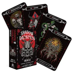 Shadow of Darkness Oracle Deck — Sirian Shadow 44 Cards Shadow Work