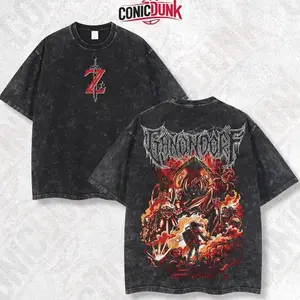 Ganondorf The Legend Of Zelda Retro Limited Vintage Lightweight Cotton Washed Tee with Full Size - Perfect Gift for Game Fans and Lovers Oversized Vintage Washed T-Shirt, Heavyweight Cotton Shirt, Regular Comfort Fabric 3