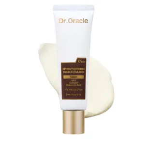 DR.ORACLE Retino Tightening Double Collagen Moisturizer - HPR Retinoid & Collagen Face Cream for All Skin Types, Night Skincare for Firming & Anti-Aging, Hydrating, Whitening, Korean Skincare, 1.69 Fl.oz, Moisturizing