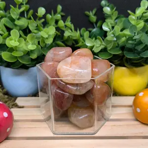 Hematoid Quartz Tumbles (30-40mm) - Natural Stone