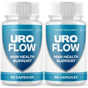 (2 Pack) Uro Flow for Prostate Health & Urinary Support 120 Caps