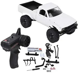 RC Crawler Car, 2.4G 1/16 4WD Off-Road Truck Full Scale Four Wheel Remote Control Children RC Car Toy Model Car Complete Rc Rock Crawler 1 16 Rc Car
