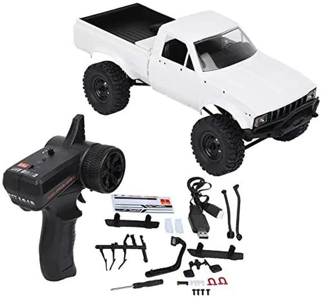 1/16 2.4G 4WD RC Crawler Car, Off-Road Rock Crawler Truck, Full Scale Remote Control Children's Toy Model, RC Controlled Vehicle