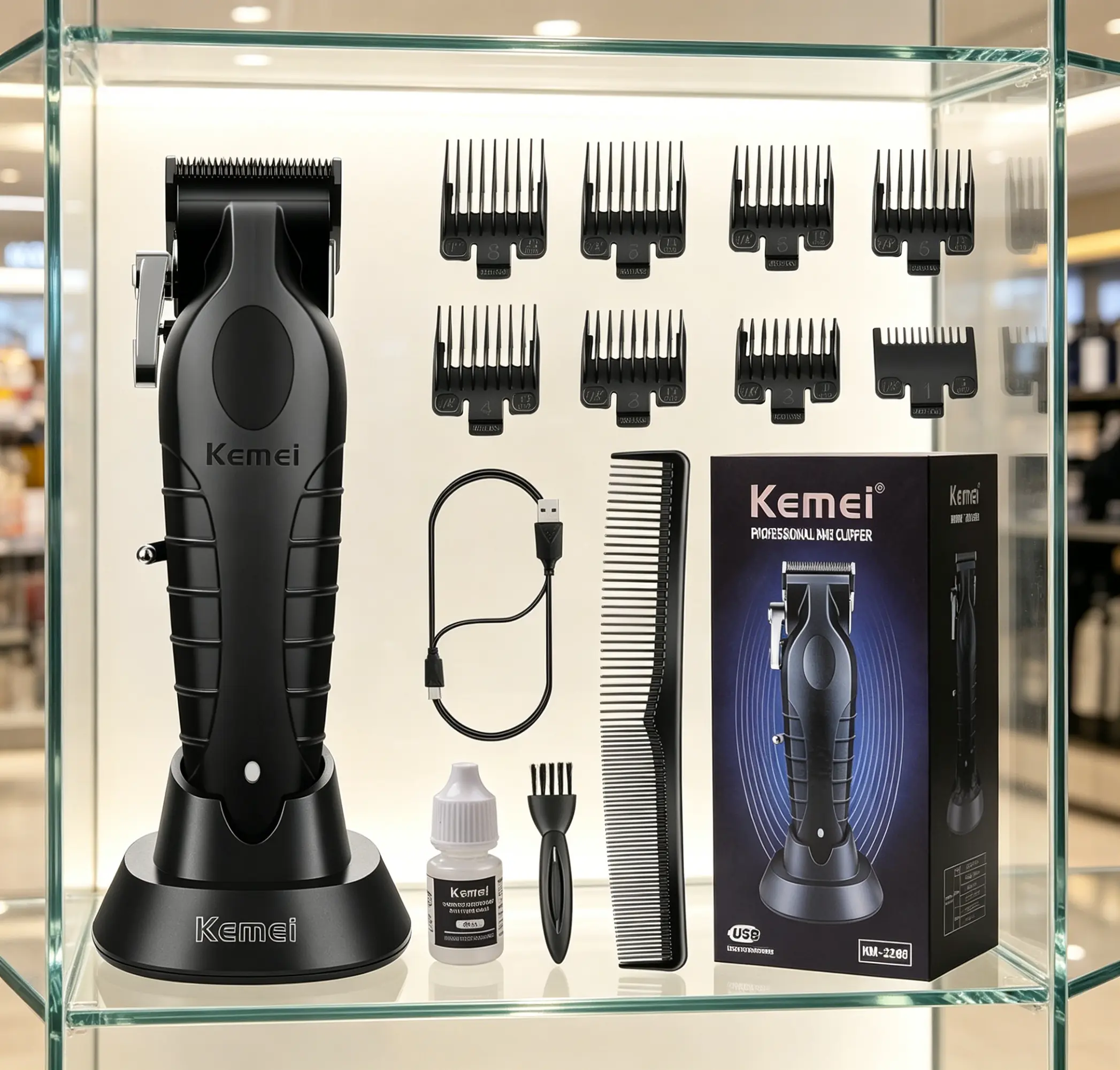 KEMEI Professional Men's Hair Clipper，KM2296