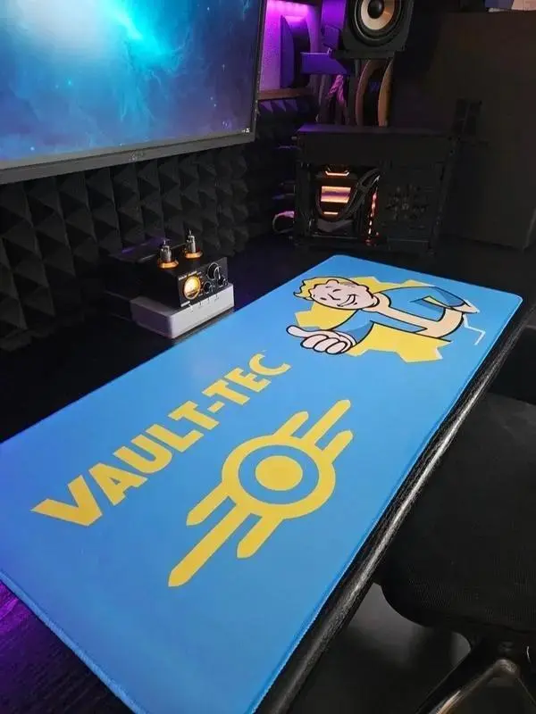 Fallout Game Vault Tec Muismat Bureaumat Desk Mat Mouses Pad, Desk Mat, PC Accessories.