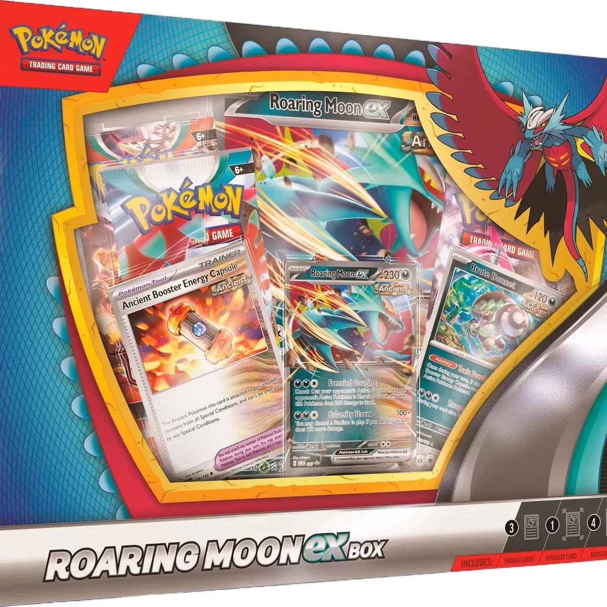 Pokémon Roaring Moon EX Box