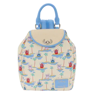 Disney Lilo & Stitch Stitch, Angel, & Leroy Micro Mini Convertible Backpack