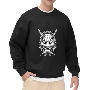 Men's Heavyweight Minimalist Pullover Sweatshirt - Soft, Breathable, Print Apparel, Relaxed Fit, Casual Athletic Streetwear Top for Sports & Outdoor Activities (Jeans Pairing Compatible)