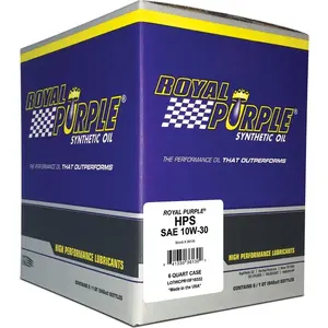 Royal Purple  1 qt SAE 10W-30 High Performance Synthetic Motor Oil - Case of 6