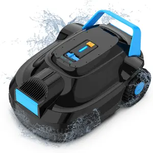 AIRROBO CP02 Cordless Robot Pool Vacuum Robotic Pool Cleaner,120 Runtime for Small Above Ground Pool and In Ground Pool