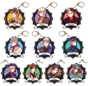 Hetalia Axis-Powers Prussia Hungary Austria Acrylic Keychain Fans Charm Gifts, Gifts For Your Friends