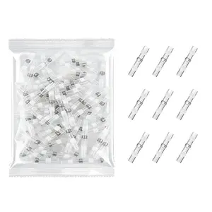 Heat Shrink Wire Connectors Kit, 50 PCS Waterproof Insulated Terminals, Electrical Crimping Connectors for Automotive Home DIY Cable Repair, Wire Connection Solutions & Installation Accessories.