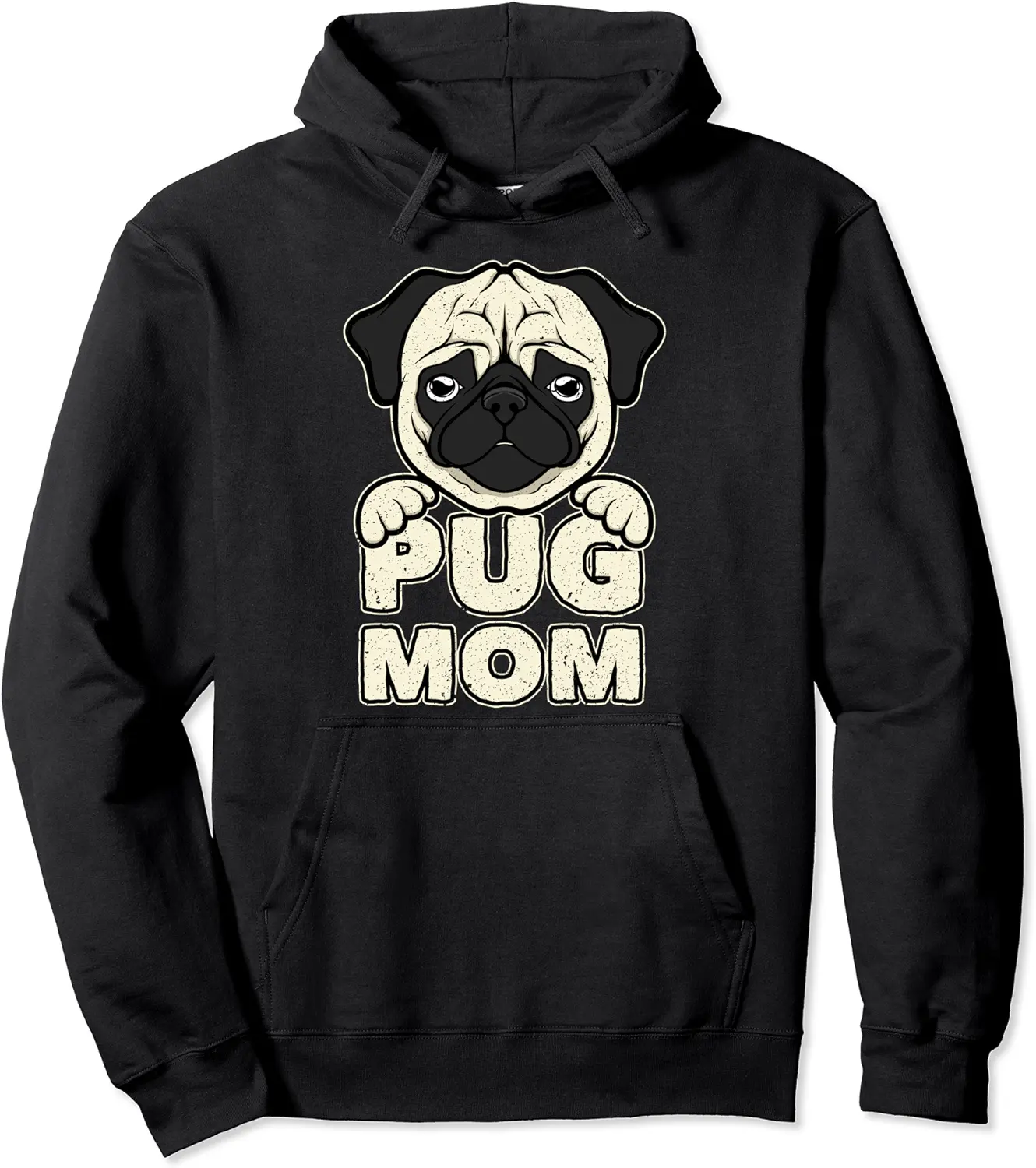 Pug Mom Dog Animal Mothers Day Gift Pug Pullover Hoodie - Robertbobby Shop 48B08GJPMYJW
