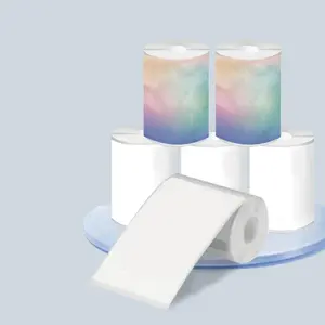 Thermal Printing Paper, 6 Rolls Waterproof & Oil-resistant Labels, Blank Thermal Paper for NELKO PM220 PM110 Phomemo M110 M220 Printer