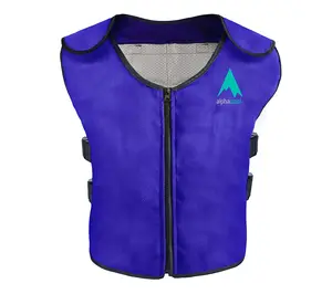 AlphaCool Arctic Cooling Ice Vest w/ Self-Fill Reusable Ice Pk