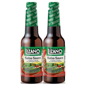 Lizano Sauce (2 Pack) Original Flavor, Made with Vegetables and Spices, 21.1 fl oz