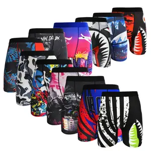 2Pcs/3Pcs/4Pcs Men's Mid-Rise Boxer Briefs for Summer – Breathable, Supportive, Stretchy, Comfort Fit – Perfect for Daily Wear, Athletic Activities, and as Swim Trunks