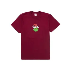 Supreme Men's Grinch Tee Cardinal, from StockX