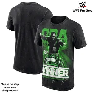 Oba Femi Night of Champions 2026 King of the Ring Winner Graphic Tee WWE NXT Champion Legacy Shirt 230GSM Premium Cotton Vintage Wash Men Top Wrestling Fan Gift Powerful Dominant Superstar Tribute