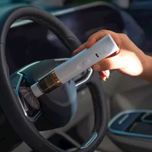 Ultra-Light 170g Car Vacuum Cleaner - 13000Pa Strong Suction, Cordless, Portable for Auto & Home Cleaning