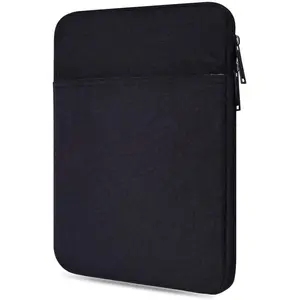 6-7 Inch Tablet Sleeve Case for Amazon Kindle Paperwhite 6-6.8", Fire HD 7, Kobo Clara 2E e-Reader 6" Sleeve Protective Pouch Bag, Black