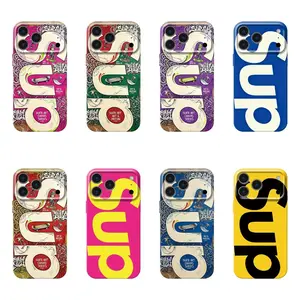 Creative Curved Geometric Art Design Full Coverage Phone Case for iPhone 11-17 PRO MAX Shockproof Drop-Proof TPU Protection Aesthetic Cover Black Magnetic Reindeer Christmas S23 Ultra Delight Tree S24 S22 S26 Masked Metal Frameless,