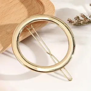 Boho Round Clip in Claw Hair Clip - Durable, Polished Finish Unisex Hair Accessory for Women’s Hairstyles